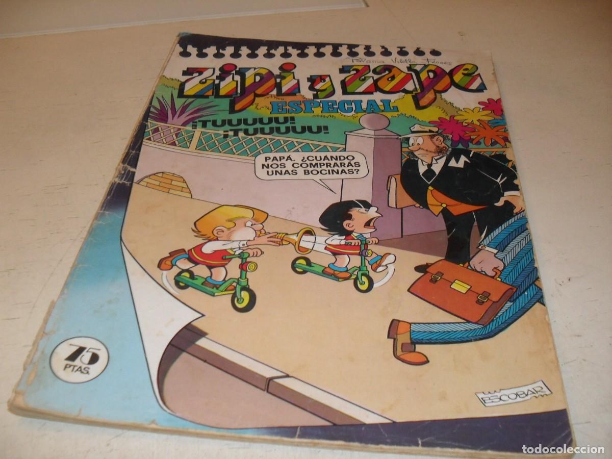 Tebeos: ZIPI Y ZAPE ESPECIAL,N&ordm; 34,CON CHICK BILL:ALERTA EN MARRACCAS,DE 167,BRUGUERA,1978
