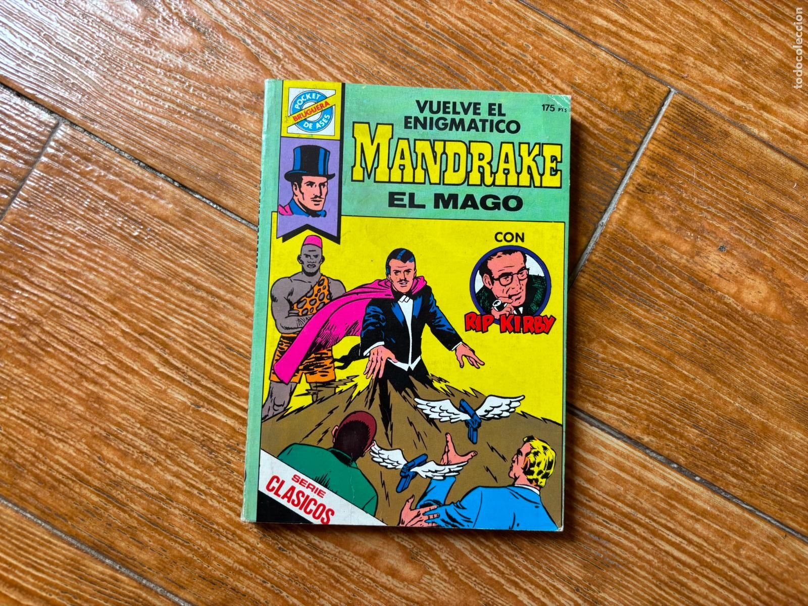 Tebeos: POCKET DE ASES N&ordm; 29 MANDRAKE EL MAGO MERLIN EDITORIAL BRUGUERA