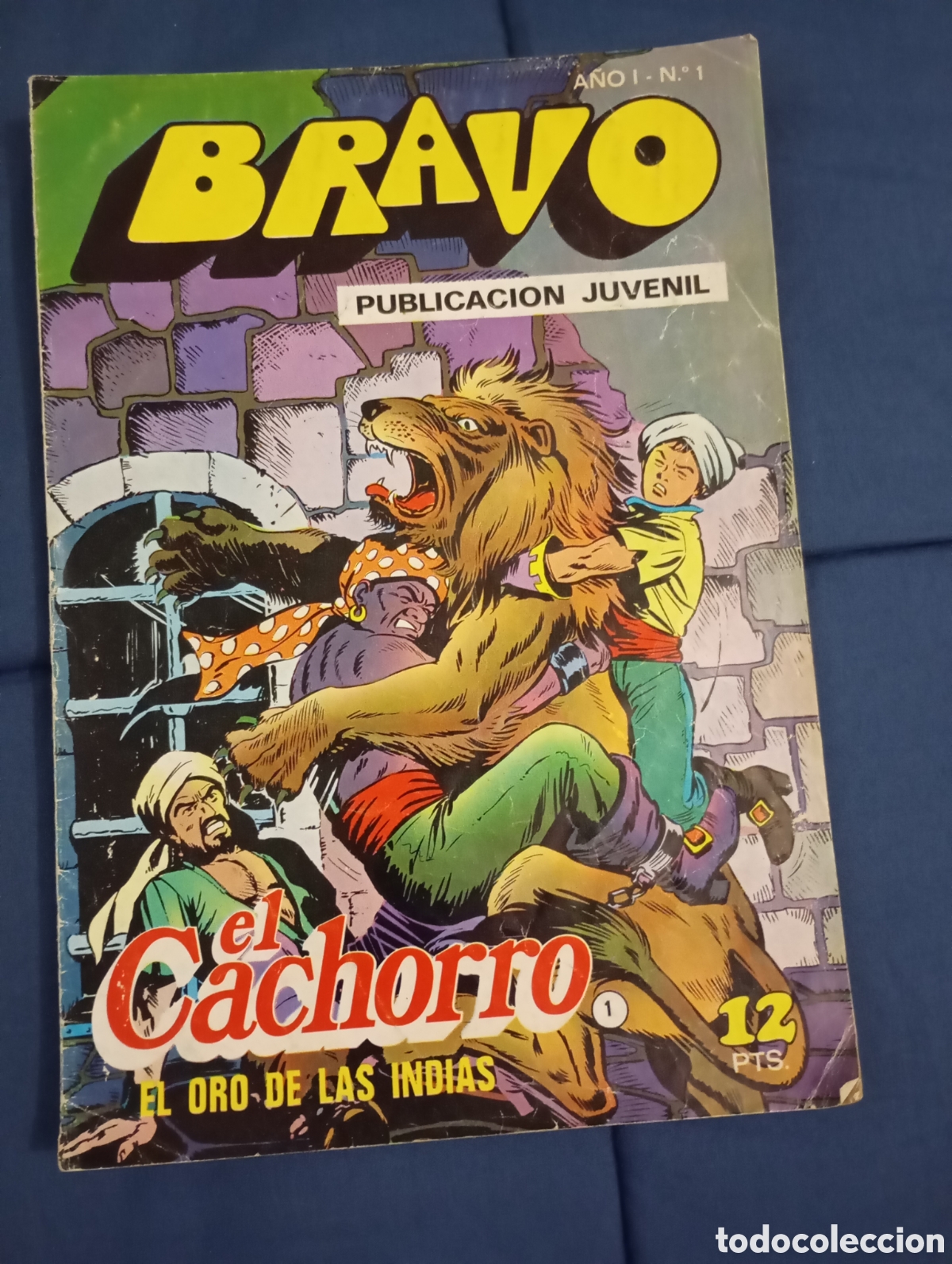 Tebeos: BRAVO A&Ntilde;O I N&ordm; 1 EL CACHORRO N&ordm; 1 - BRUGUERA