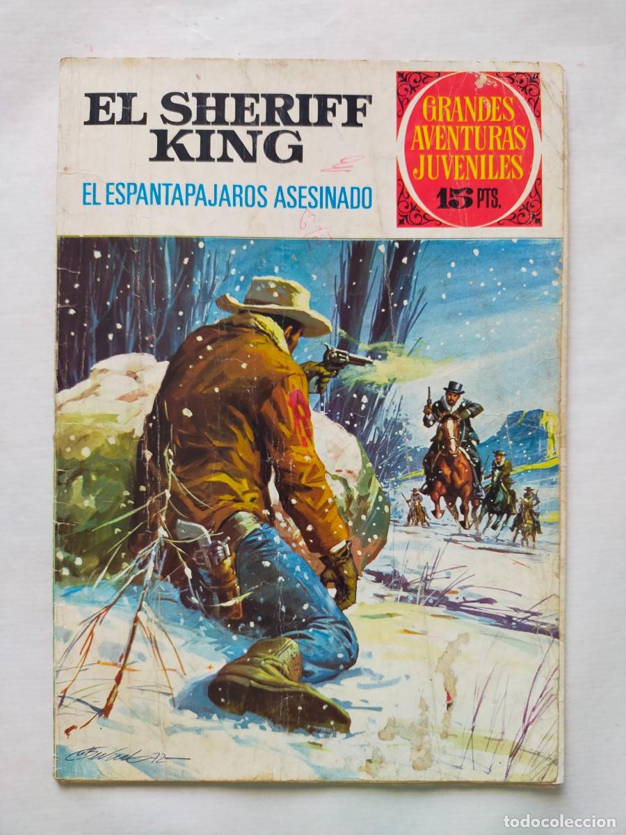 Livros de Banda Desenhada: Grandes Aventuras Juveniles EL SHERIFF KING N&ordm; 40: EL ESPANTAPAJAROS ASESINADO. Edit Bruguera 1973