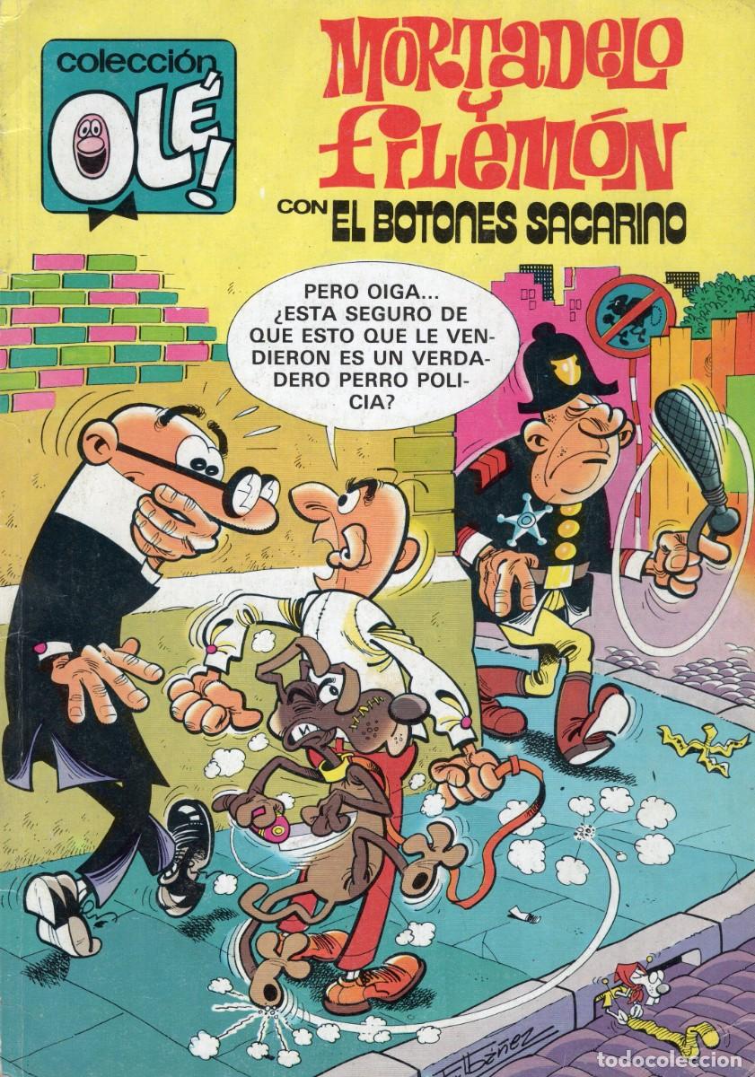 Tebeos: TC60/ COLECCI&Oacute;N OLE. MORTADELO Y FILEM&Oacute;N CON EL BOTONES SACARINO