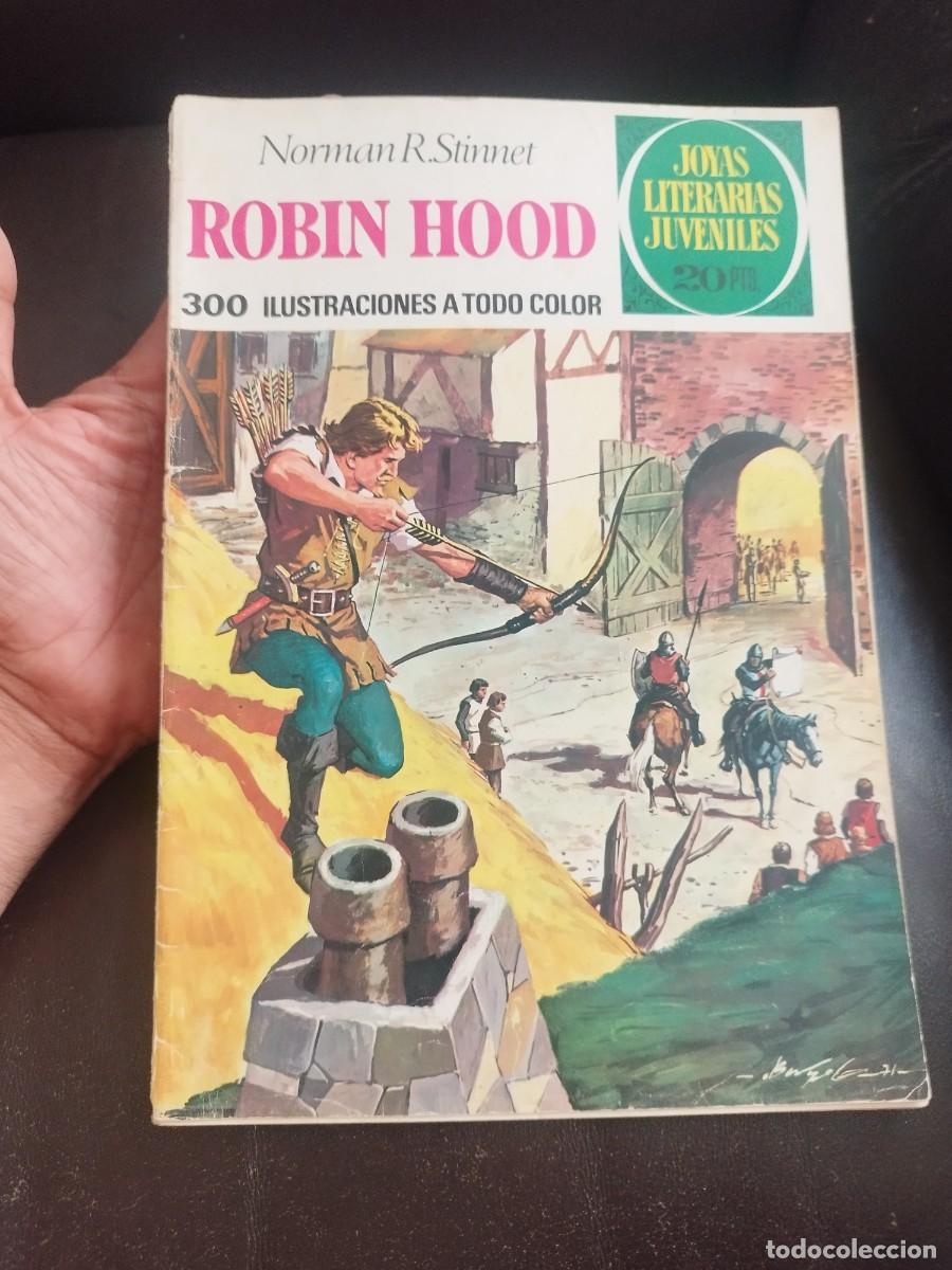 Tebeos: Comic joyas literarias juveniles N&ordm; 34 Robin Hood, Norman R. Stinnet,