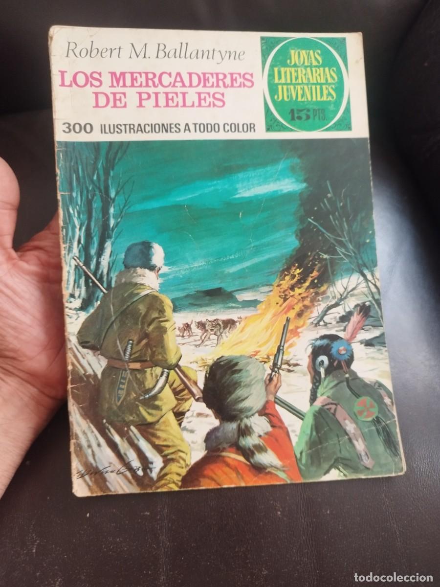 Tebeos: Comic joyas literarias juveniles N&ordm; 86. Los Mercaderes de Pieles, Antonio Guerrero.