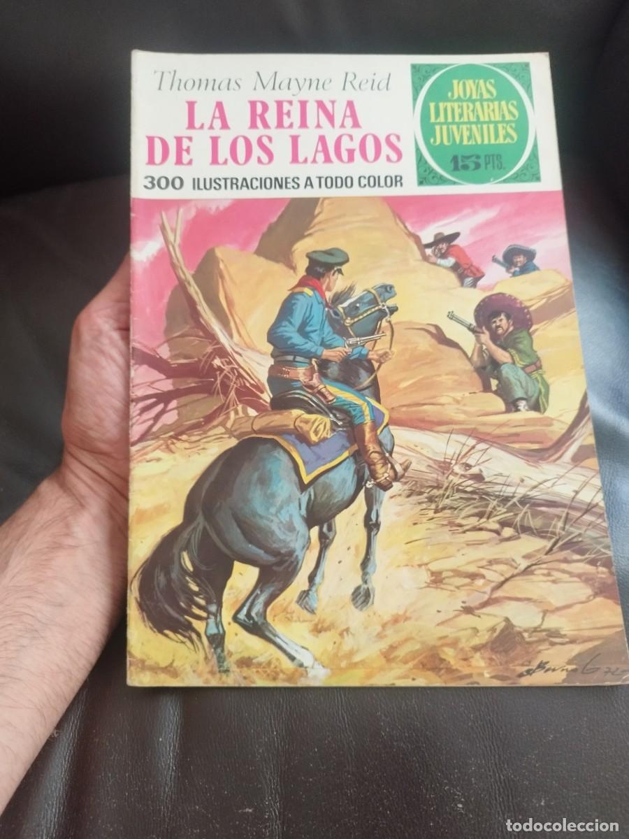 BDs: Comic joyas literarias juveniles N&ordm; 61. La reina de los lagos, Thomas Mayne Reid.