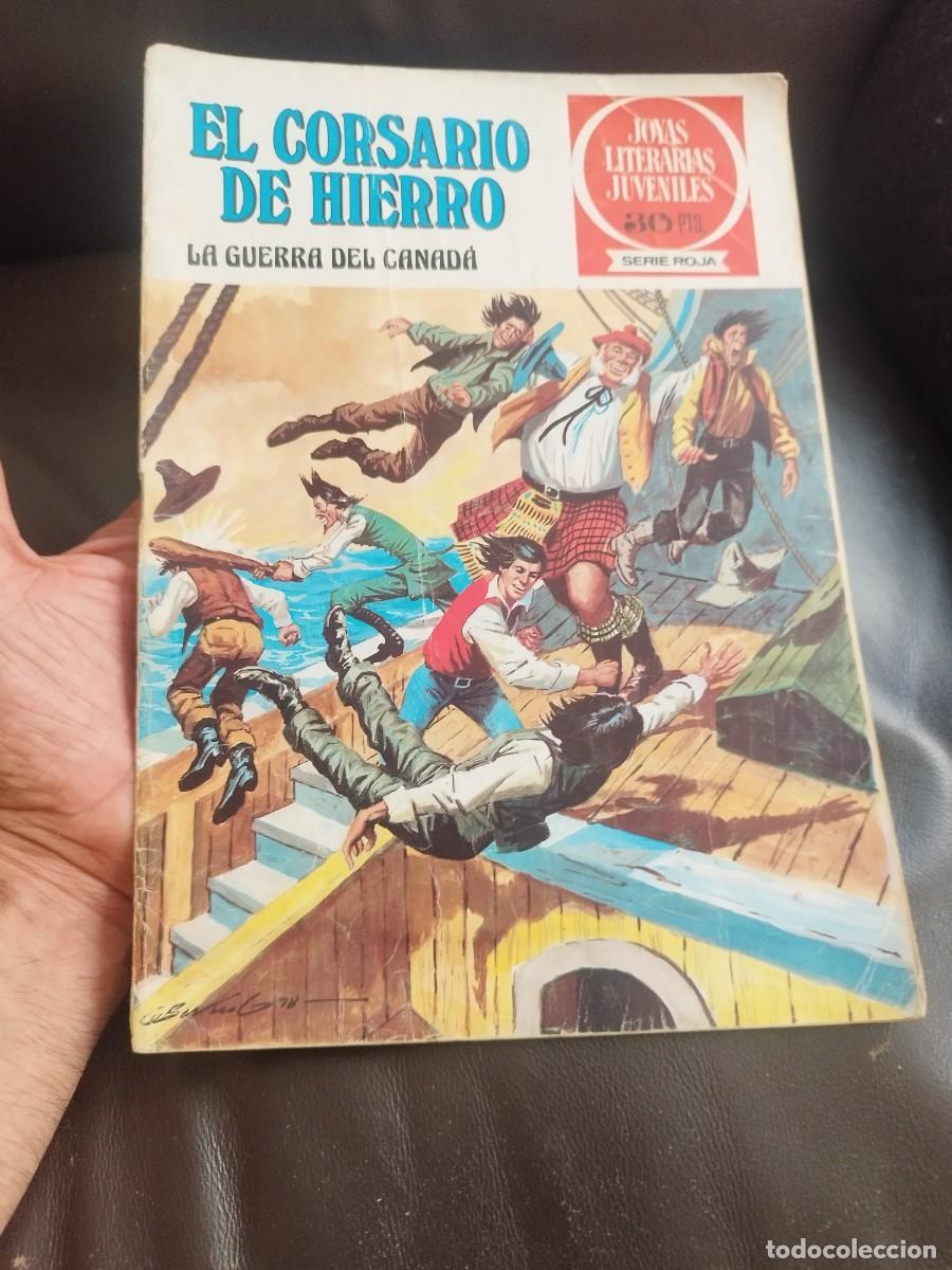 BDs: Comic joyas literarias juveniles N&ordm; 29. El corsario de hierro, V&iacute;ctor Mora.