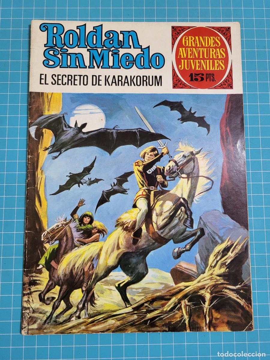 Tebeos: Grandes Aventuras Juveniles, Roldan sin Miedo, N.&ordm; 58, Bruguera.