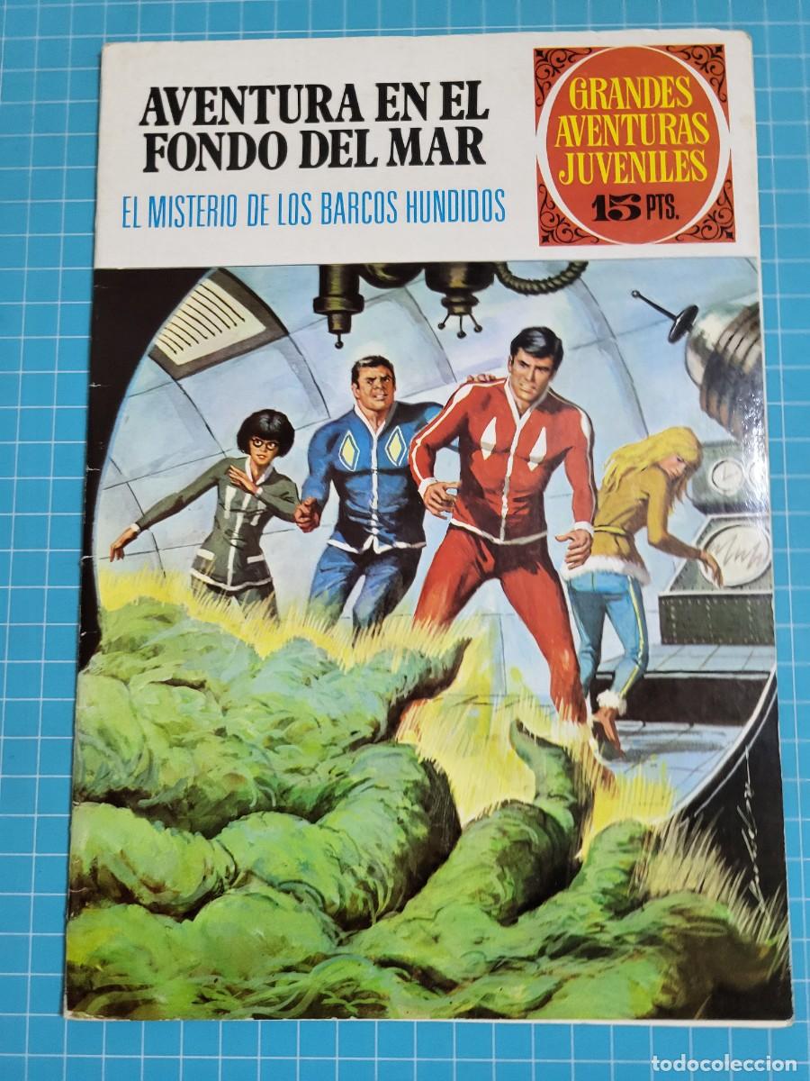 Tebeos: Grandes Aventuras Juveniles, aventura en el fondo del mar, N.&ordm; 44, Bruguera.