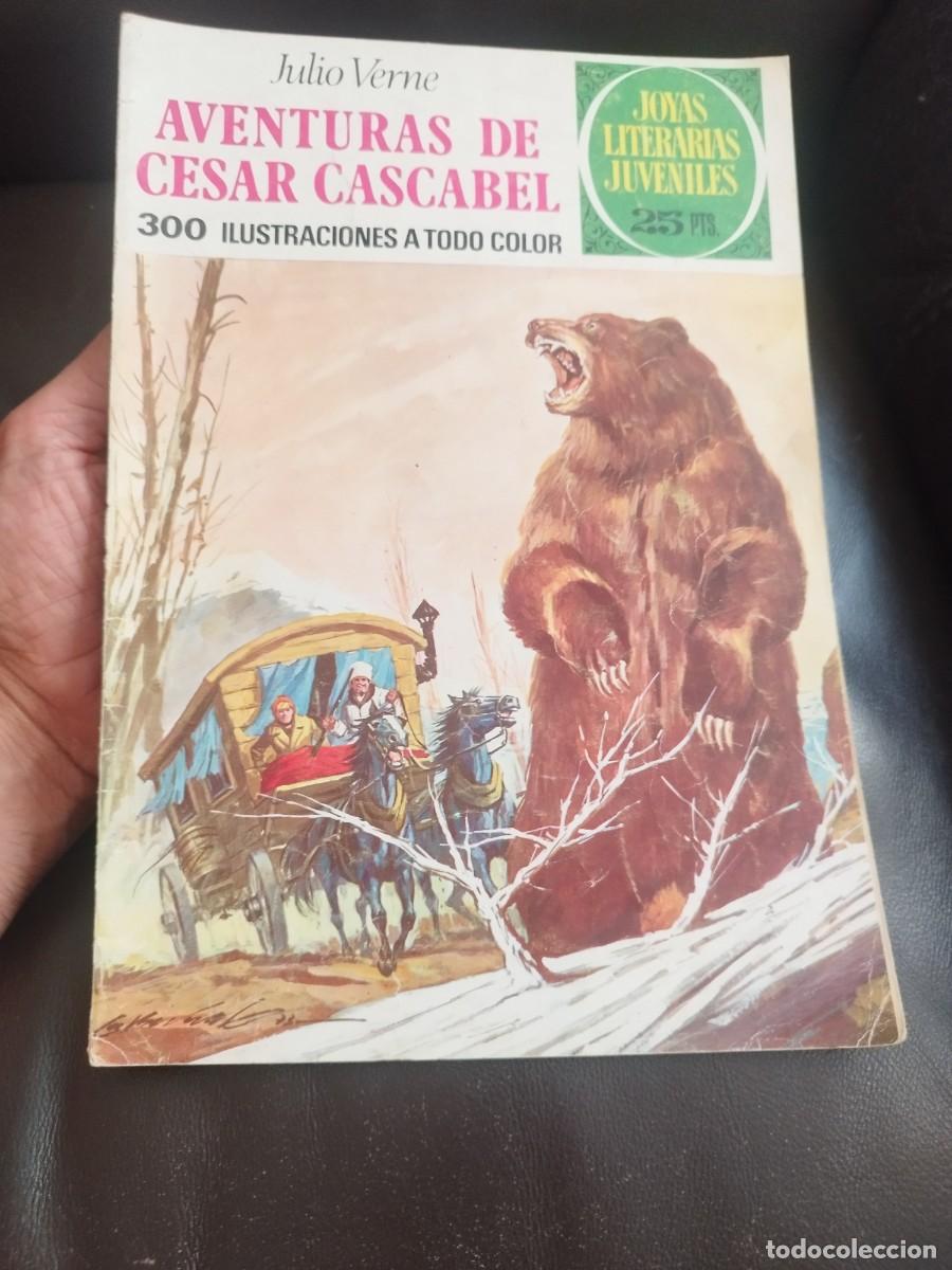 Giornalini: Comic joyas literarias juveniles N&ordm; 104. Aventuras de C&eacute;sar Cascabel de Julio Verne.