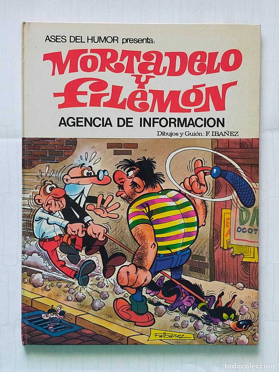 Tebeos: Ases del Humor, MORTADELO Y FILEMON: AGENCIA DE INFORMACION N&ordm; 8 - Editorial Bruguera 2&ordf; Ed. 1979