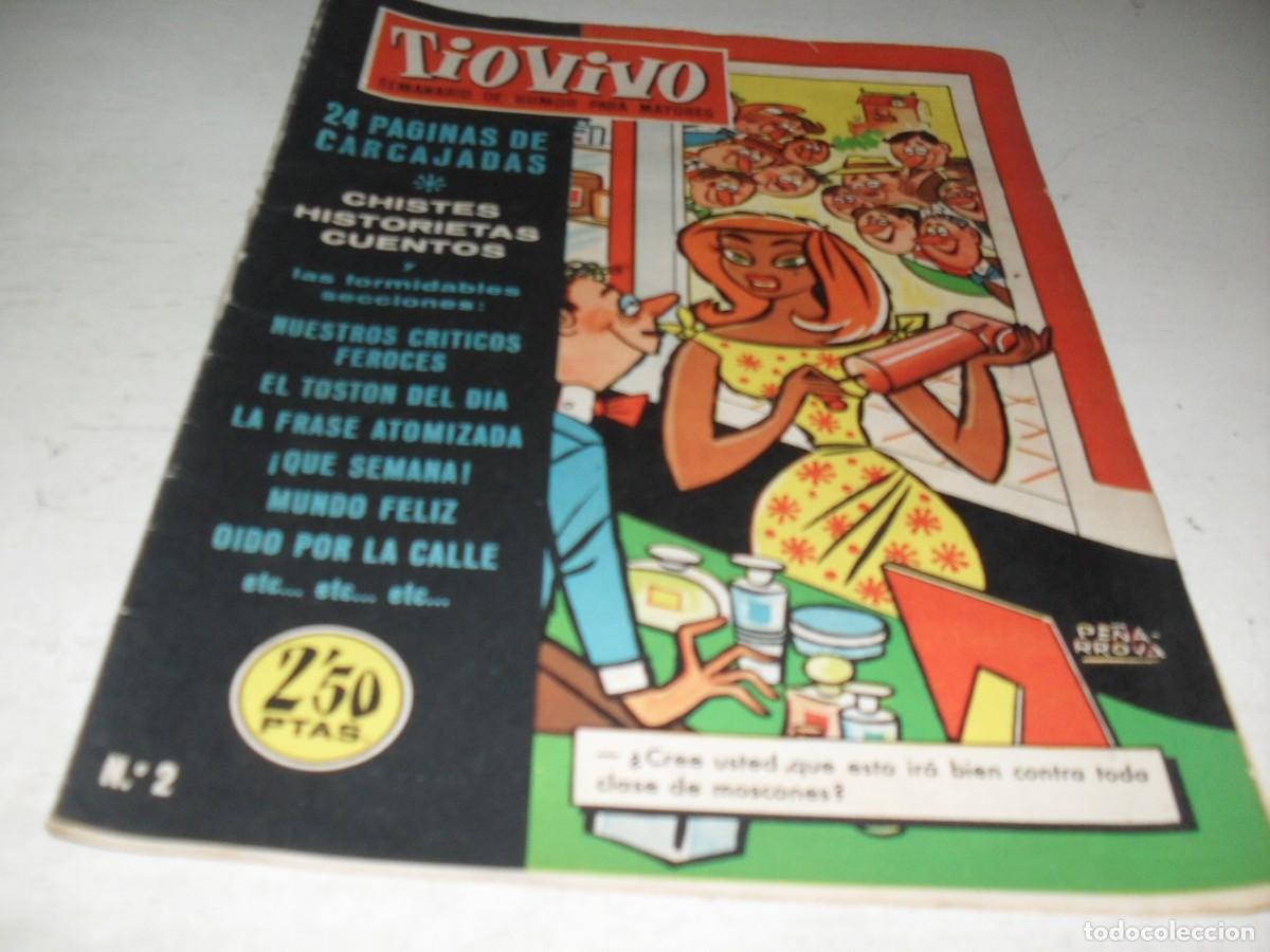 Tebeos: TIO VIVO N&ordm;3,PRIMEROS N&ordm;,CON BLASA,PORTERA DE SU CASA,DE ESCOBAR,DE 181,EL CRISOL,1957