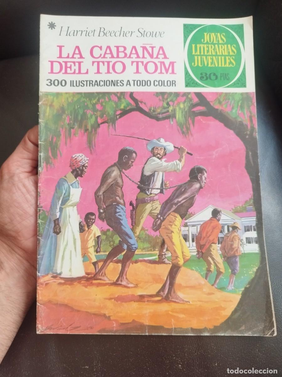 Tebeos: Comic joyas literarias juveniles N&ordm; 18. La caba&ntilde;a del tio Tom, Harriet Beecher Stowe.