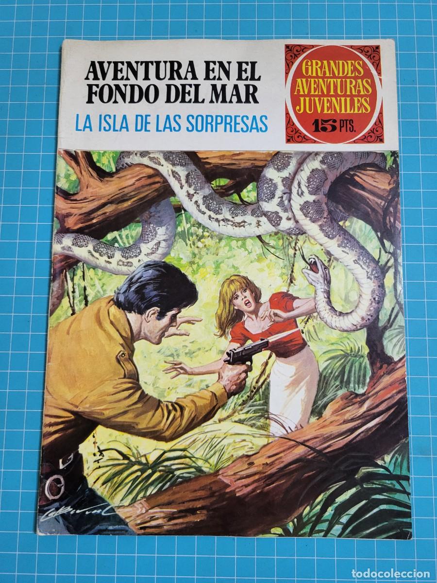 Tebeos: Grandes Aventuras Juveniles, aventura en el fondo del mar, N.&ordm; 47, Bruguera.
