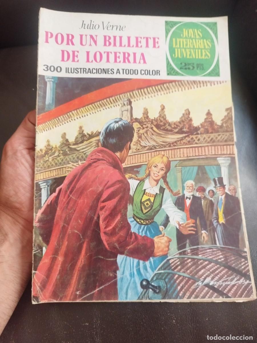 Tebeos: Comic joyas literarias juveniles N&ordm; 78. Por un billete de loter&iacute;a por Julio Verne.