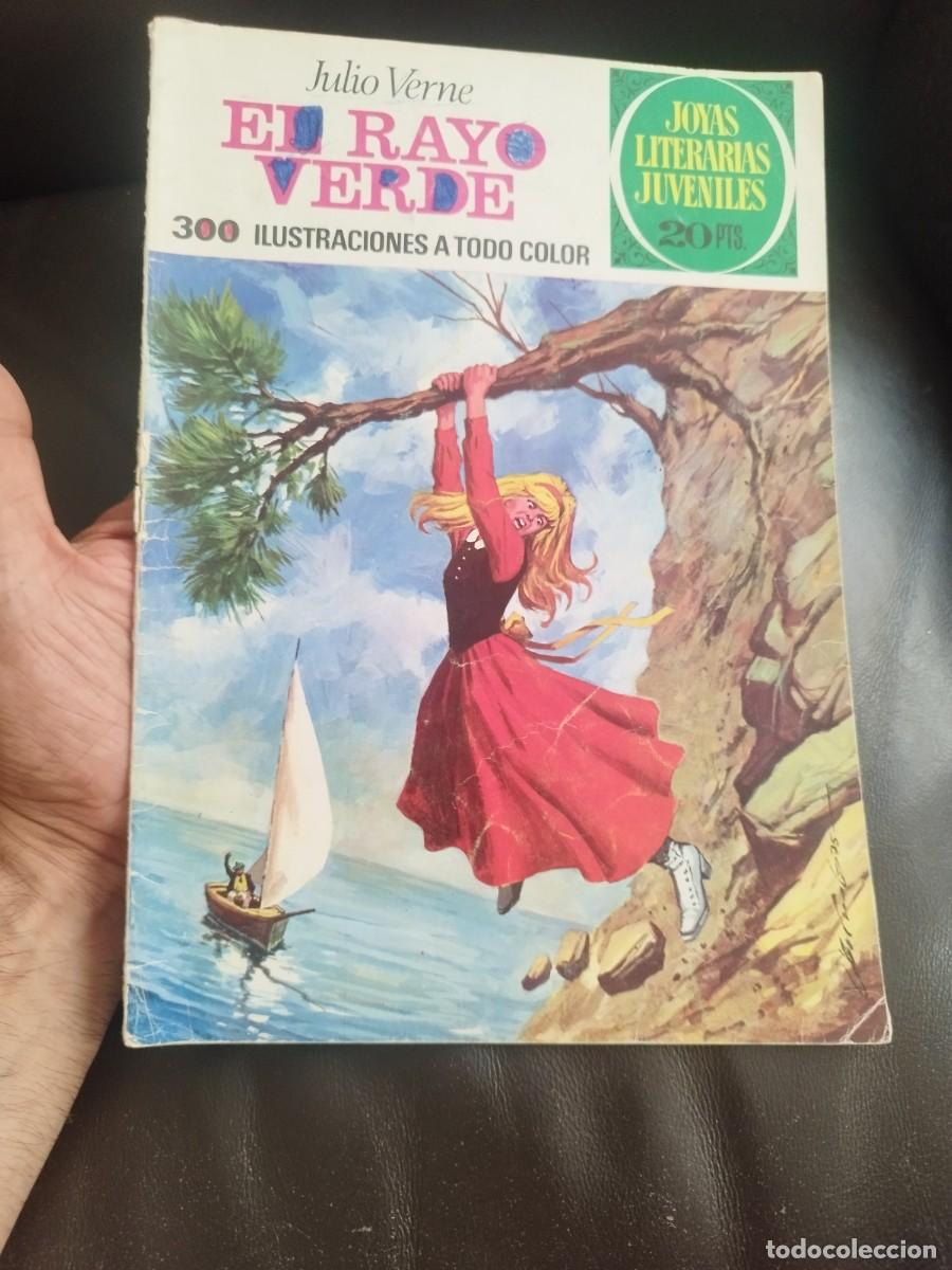 BDs: Comic joyas literarias juveniles N&ordm; 142. El Rayo Verde por Julio Verne.