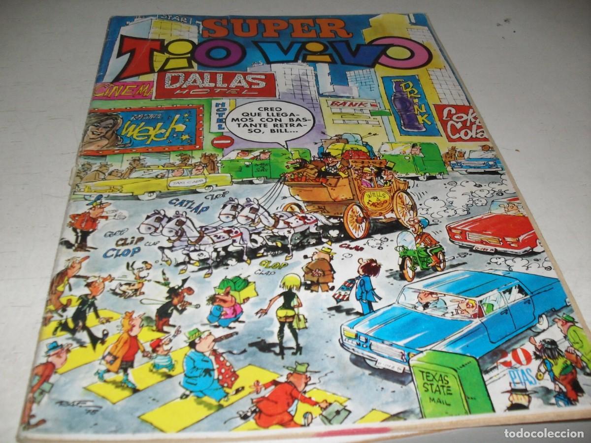 Comics: SUPER TIO VIVO N&ordm; 33,CON MICHEL VAILLANT,DE 135.BRUGUERA,1961