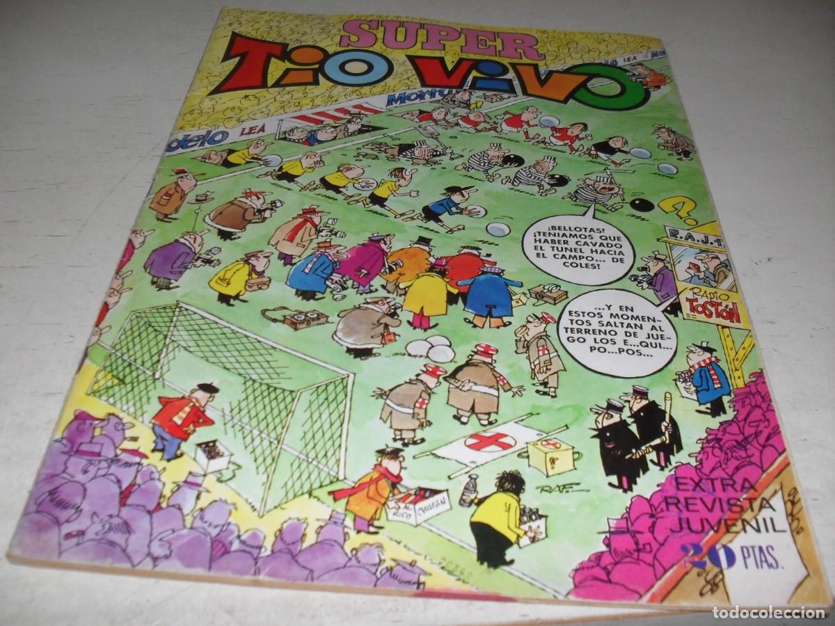 Tebeos: SUPER TIO VIVO N&ordm; 20,CON POLICIACO:ACELERADOR A FONDO,DE JULIO VIVAS,DE 135.BRUGUERA,1961