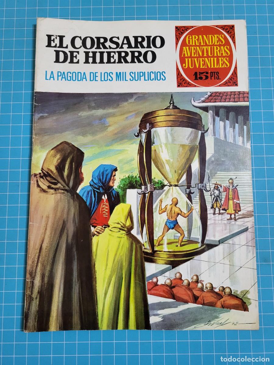 Tebeos: Grandes Aventuras Juveniles, el corsario de hierro, N.&ordm; 17, Bruguera.