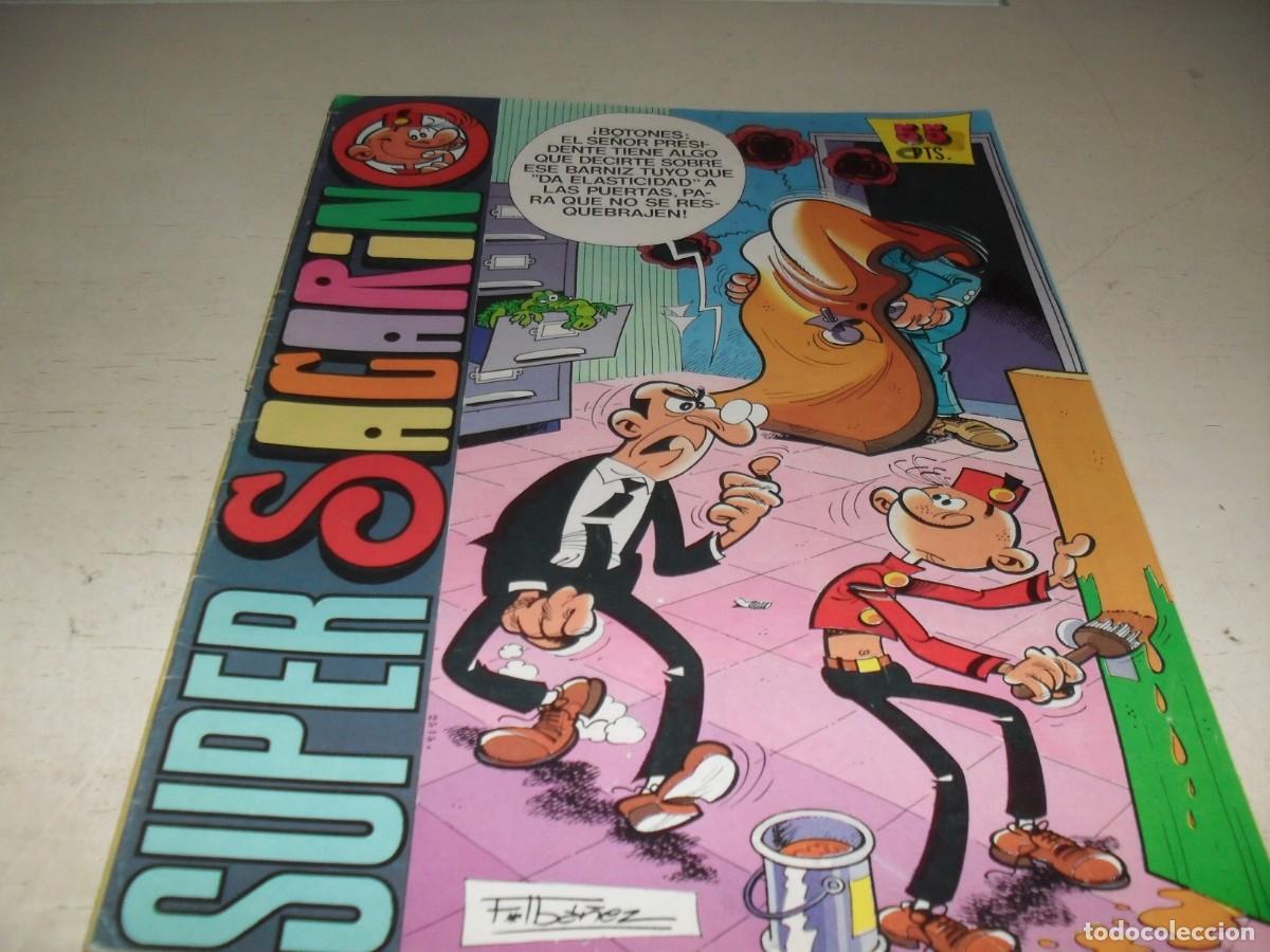 Tebeos: SACARINO N&ordm; 57,CON POLICIACO:MISTERIO NUCLEAR,DE TOMAS PORTO,1975