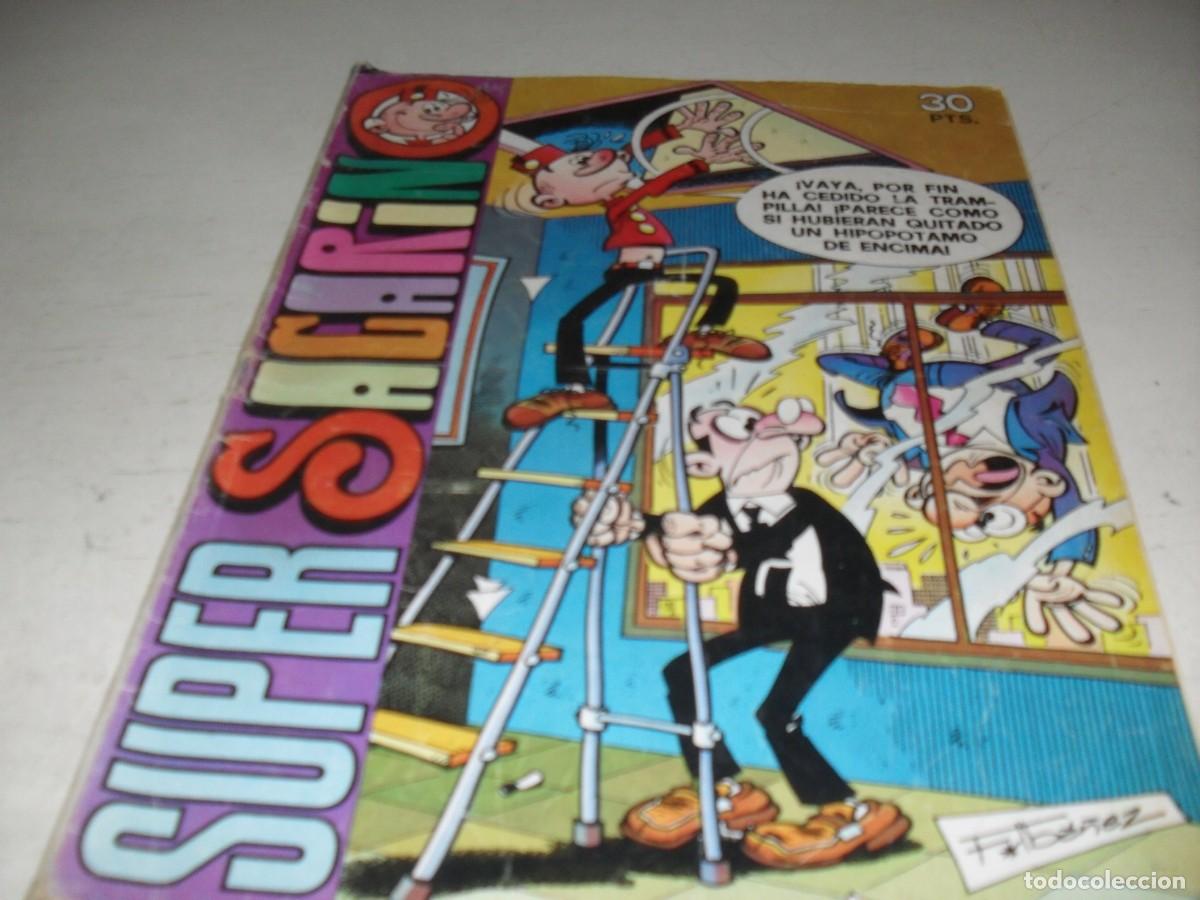Tebeos: SUPER SACARINO N&ordm; 10,CON POLICIACO,PACTO DE SANGRE,DE EDMOND,DE 75.BRUGUERA,1975