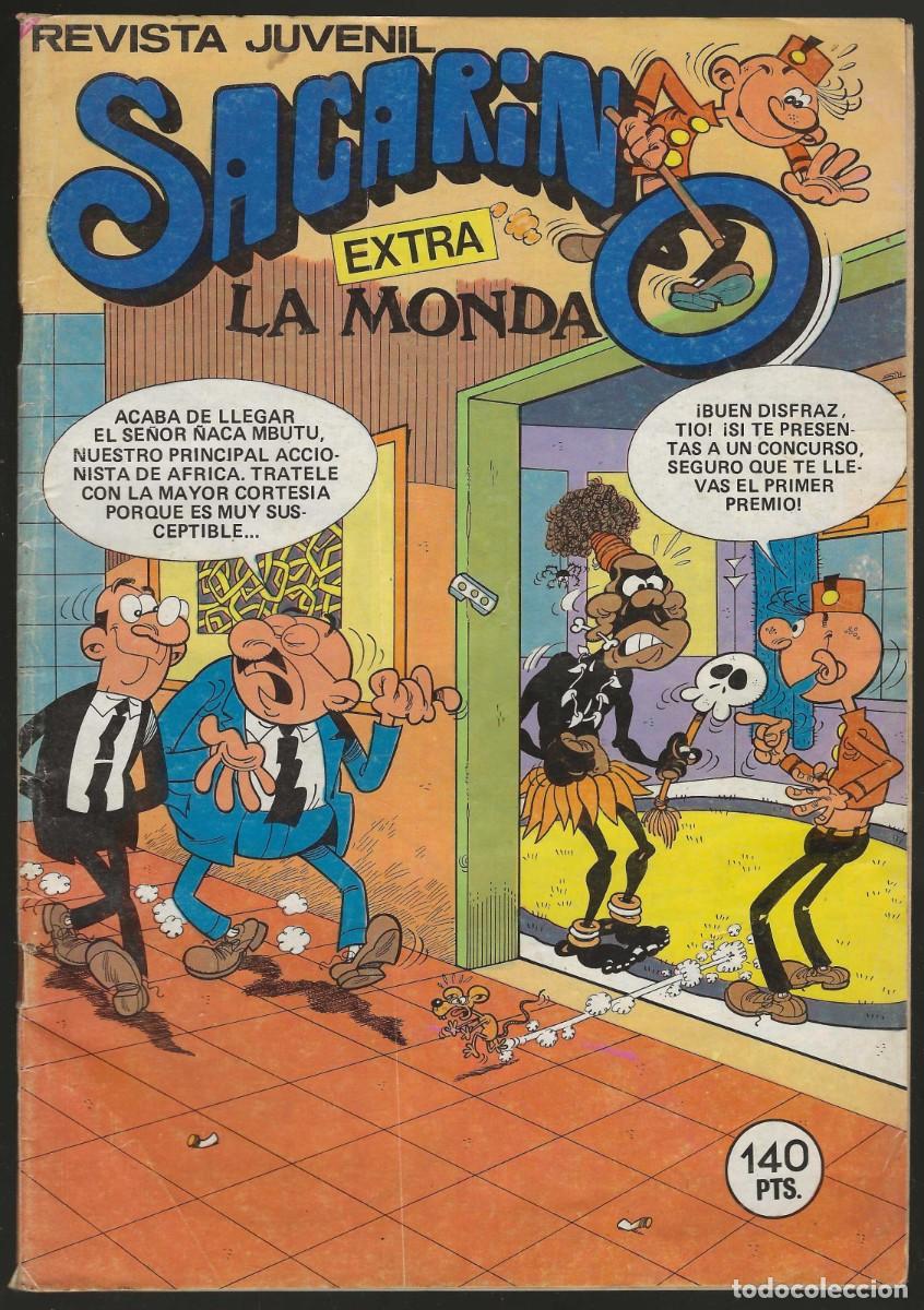 Tebeos: SACARINO EXTRA-- LA MONDA