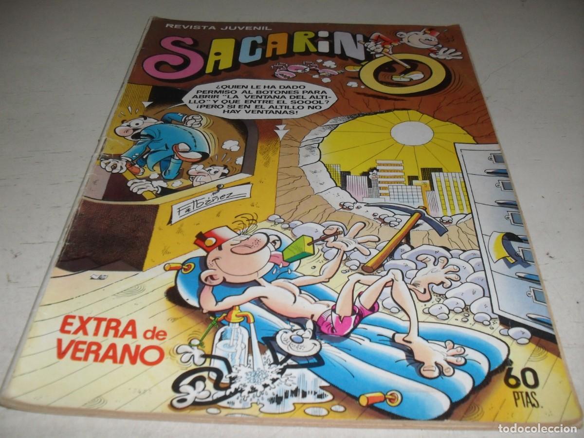 Tebeos: SACARINO EXTRA N&ordm; 5,DE 30,EXTRA DE VERANO PARA 1978.BRUGUERA,1975