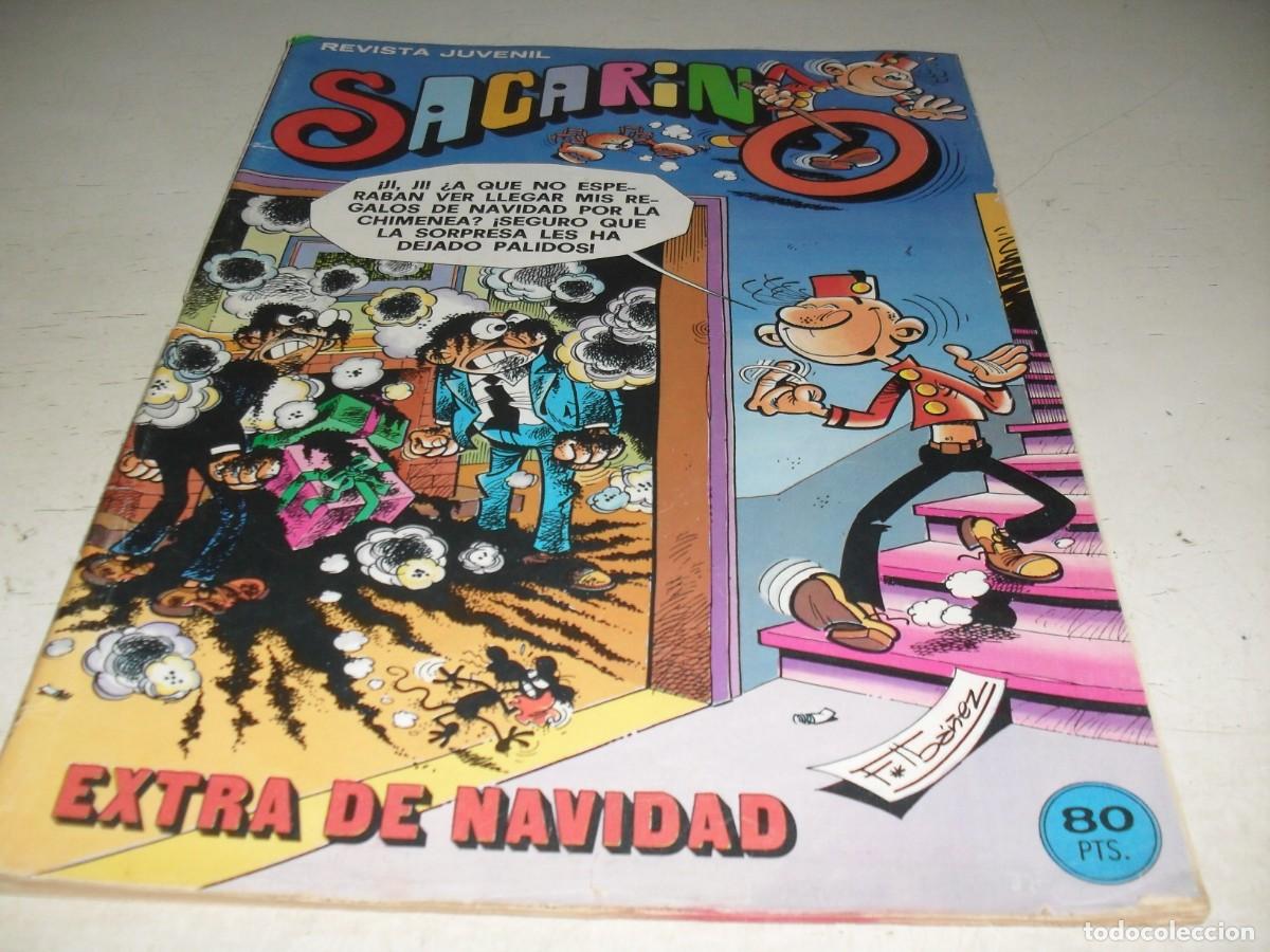 Tebeos: SACARINO EXTRA N&ordm; 12,DE 30,EXTRA DE NAVIDAD PARA 1980.BRUGUERA,1975