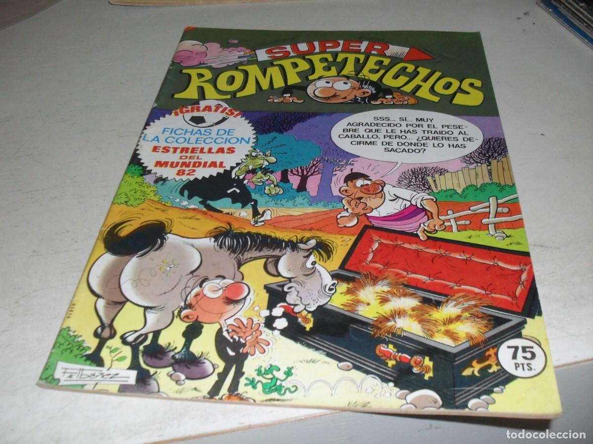 Tebeos: SUPER ROMPETECHOS N&ordm; 20,SIN LAS FICHAS DEL MUNDIAL 82.BRUGUERA,19788
