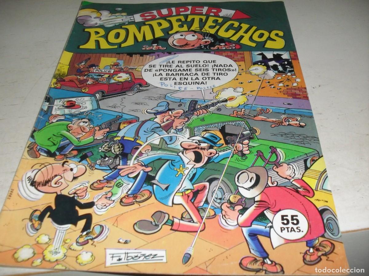 Tebeos: SUPER ROMPETECHOS N&ordm; 12,CON POLICIACO:EL ATENTADO,DE A.GARCIA.BRUGUERA,19788