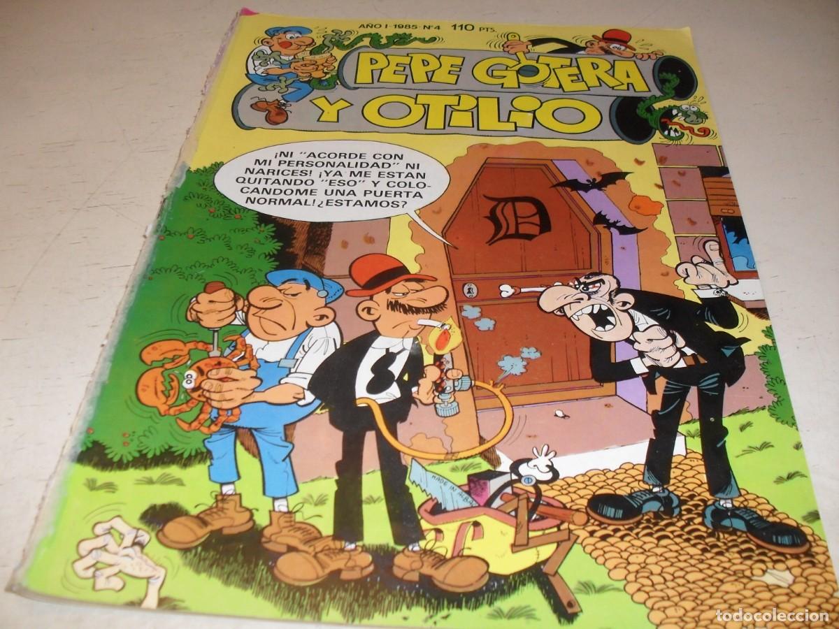 Tebeos: PEPE GOTERA Y OTILIO N&ordm; 4,DE 4,CON ANACLETO,DE VAZQUEZ.BRUGUERA,1985