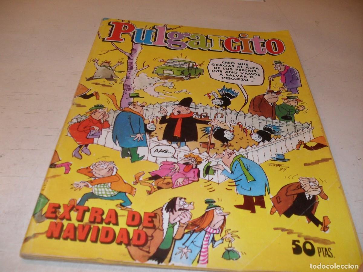 Tebeos: PULGARCITO EXTRA N&ordm; 64,DE 77,ALMANAQUE PARA 1977,CON EL SHERIFF KING.BRUGUERA,1947