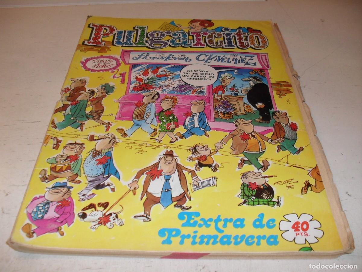Tebeos: PULGARCITO EXTRA N&ordm; 59,DE 77,EXTRA DE PRIMAVERA 1976,CON EL SHERIFF KING.BRUGUERA,1947