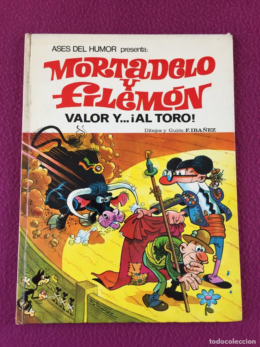 Tebeos: Valor y al toro Mortadelo y Filem&oacute;n ases del humor comic a&ntilde;o 1970 - 1&ordf; EDICION