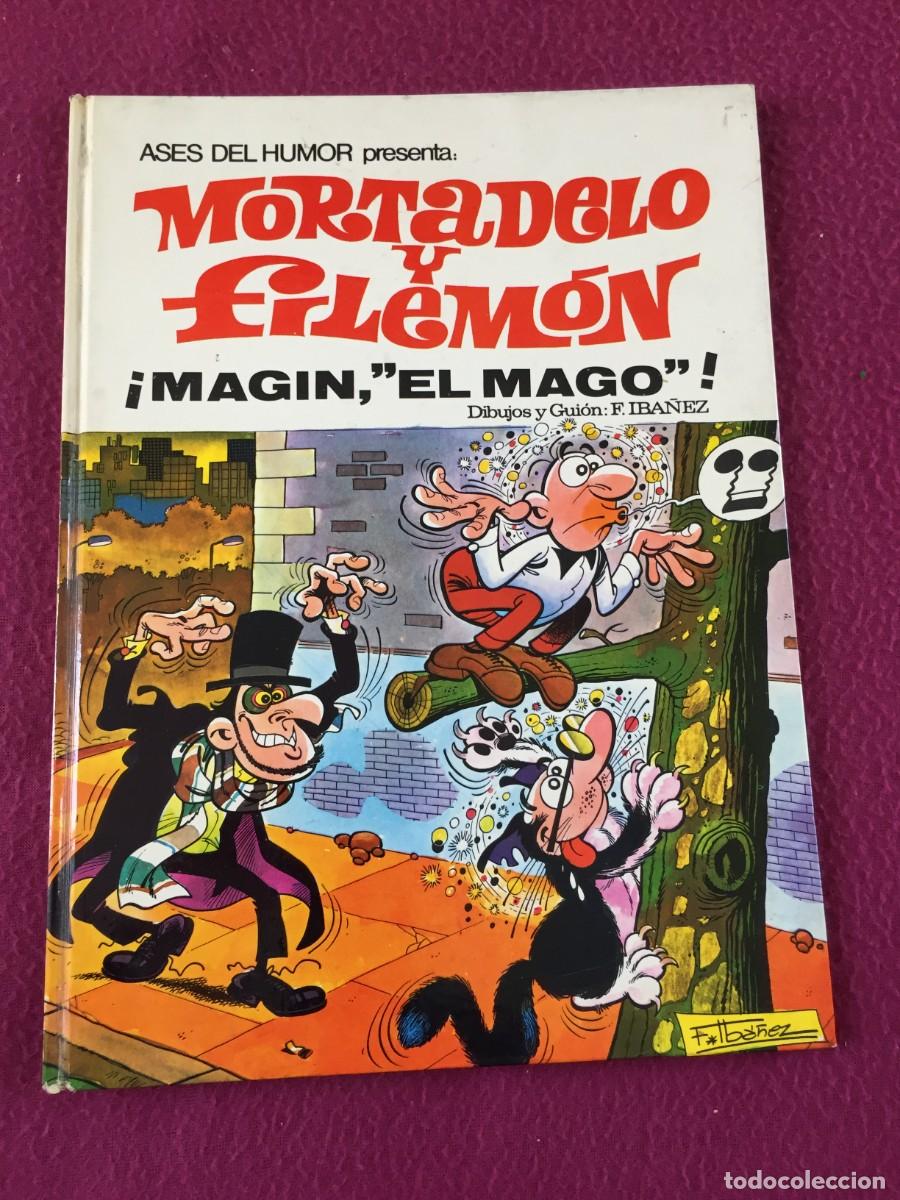Livros de Banda Desenhada: MORTADELO Y FILEMON, N&ordm;12 - MAGIN EL MAGO - 1&ordm; EDICION DE 1971 - COLECCION ASES DEL HUMOR