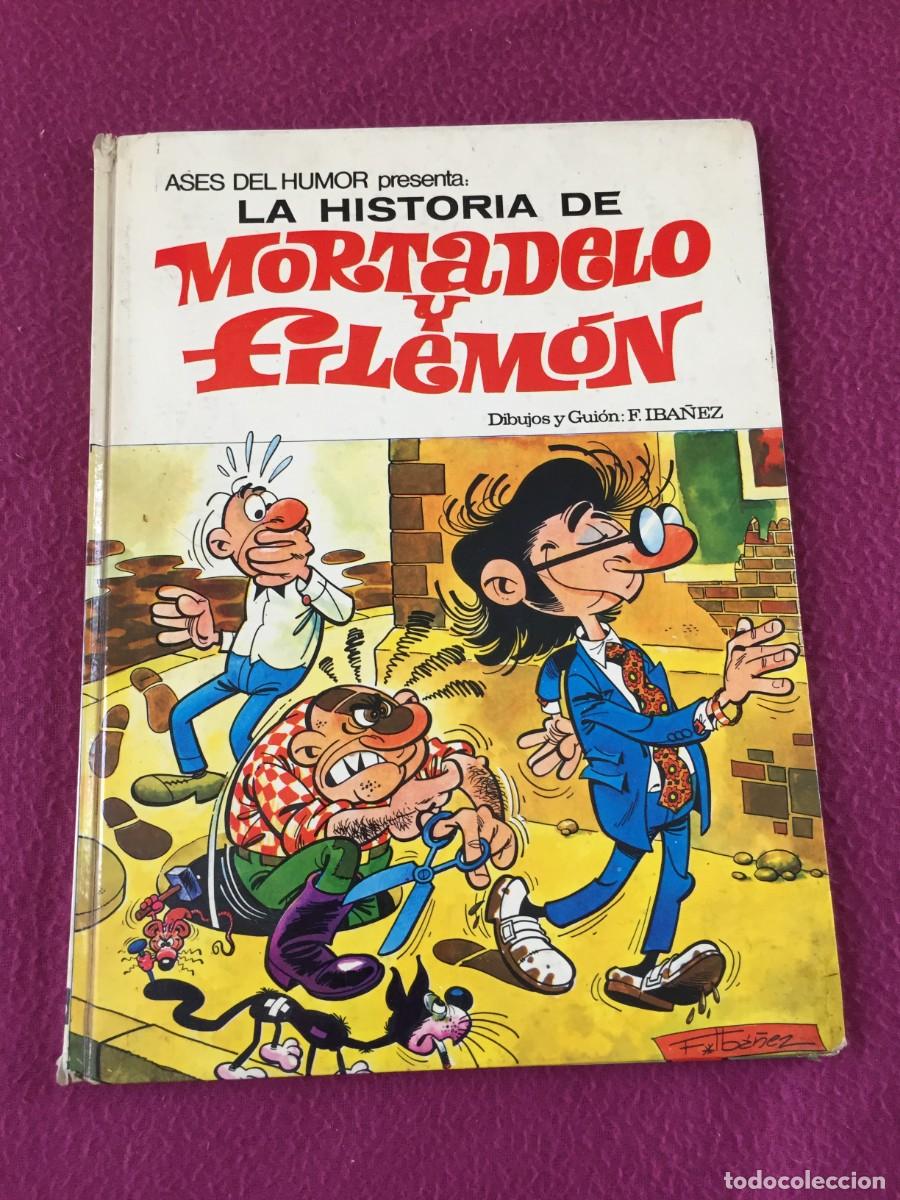 Livros de Banda Desenhada: ASES DEL HUMOR N&ordm; 10 LA HISTORIA DE MORTADELO Y FILEM&Oacute;N DIBUJOS Y GUI&Oacute;N F. IB&Aacute;&Ntilde;EZ BRUGUERA A&Ntilde;O 1971