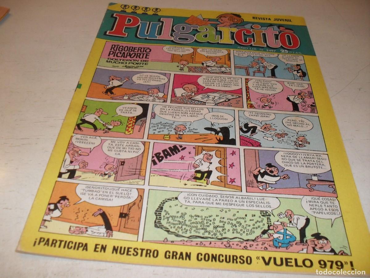 Tebeos: PULGARCITO N&ordm; 2497,CON EL SHERFIFF KING:DESCONOCIDOS EN TOLIMA,DE 2597.BRUGUERA,1947