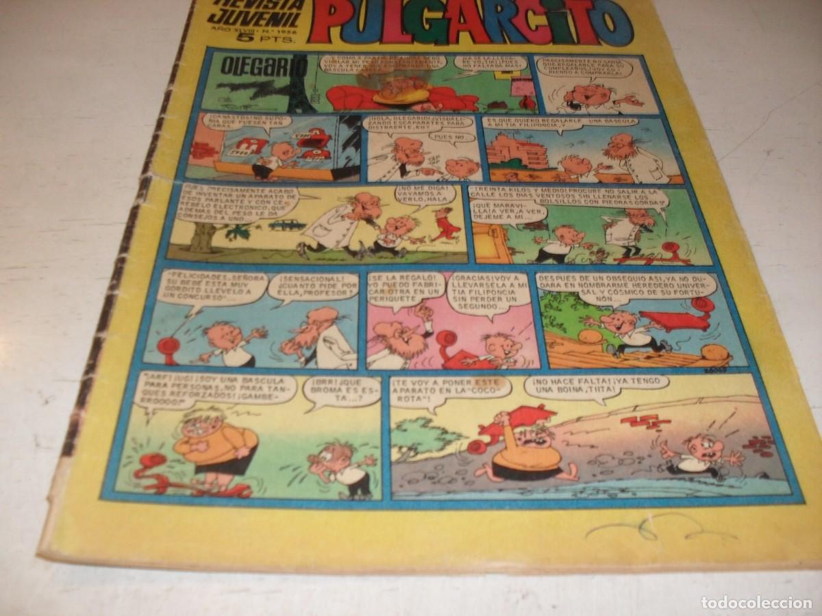 Tebeos: PULGARCITO N&ordm; 1956,EN PAGINA CENTRAL MORTADELO,DE 2597.BRUGUERA,1947