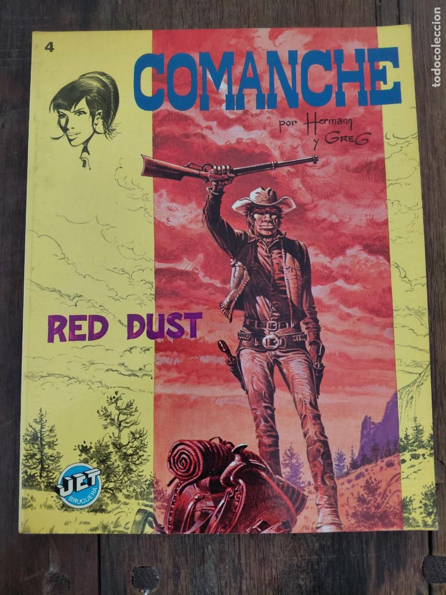 Tebeos: Comanche Bruguera Red Dust Jet