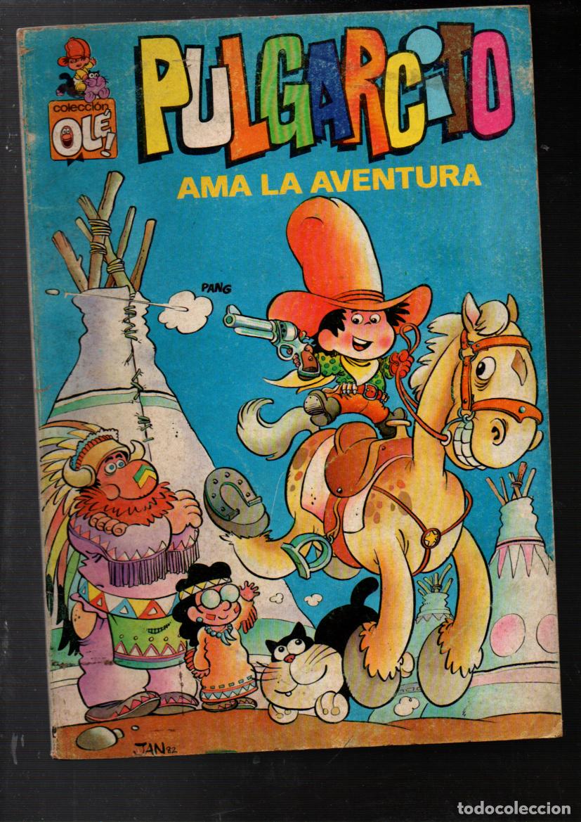 Tebeos: COLECCION OL&Eacute;, PULGARCITO N&ordm; 5. AMA LA AVENTURA. BRUGUERA, 1&ordf; EDICION 1982