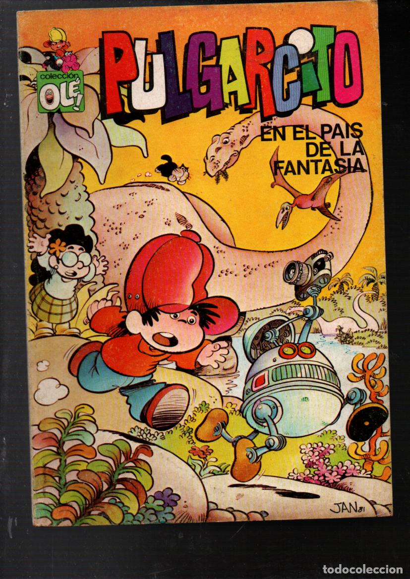 Tebeos: COLECCION OL&Eacute;, PULGARCITO N&ordm; 2. EN EL PAIS DE LA FANTASIA. BRUGUERA, 1&ordf; EDICION 1981