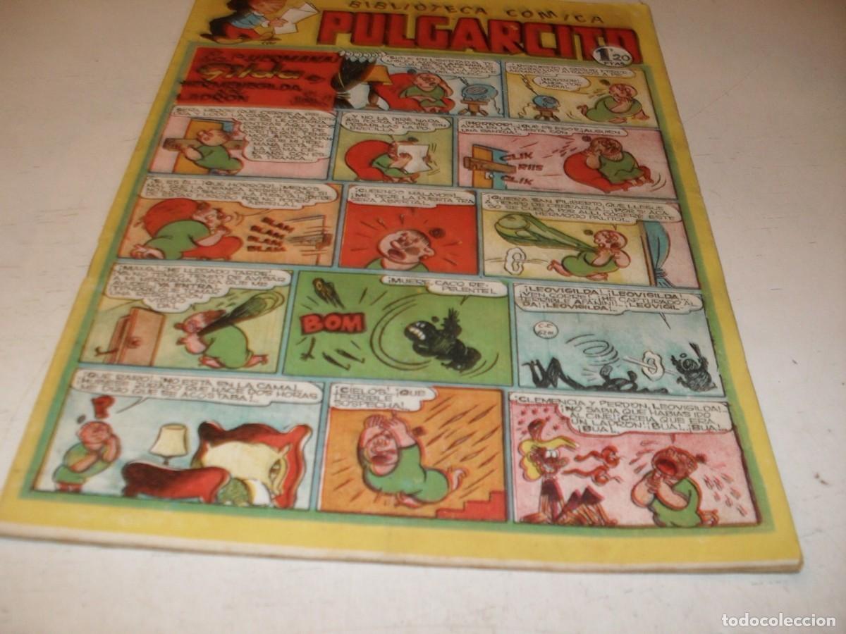 Tebeos: PULGARCITO N&ordm; 136,CON EL INSPECTOR DAN:SATAN VUELVE A LA TIERRA,DE 2597.BRUGUERA,1947