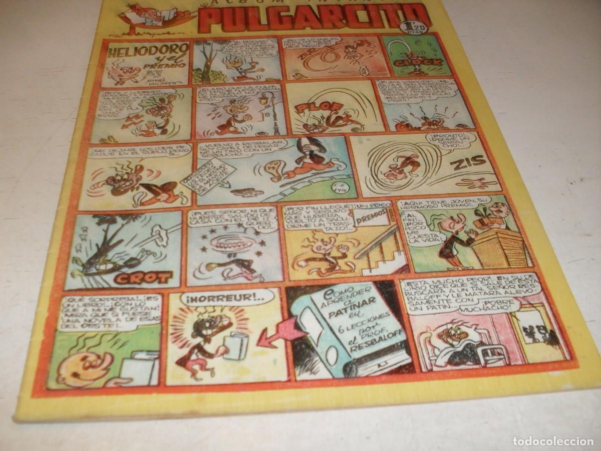 Tebeos: PULGARCITO N&ordm; 129,CON EL INSPECTOR DAN:SATAN VUELVE A LA TIERRA,DE 2597.BRUGUERA,1947