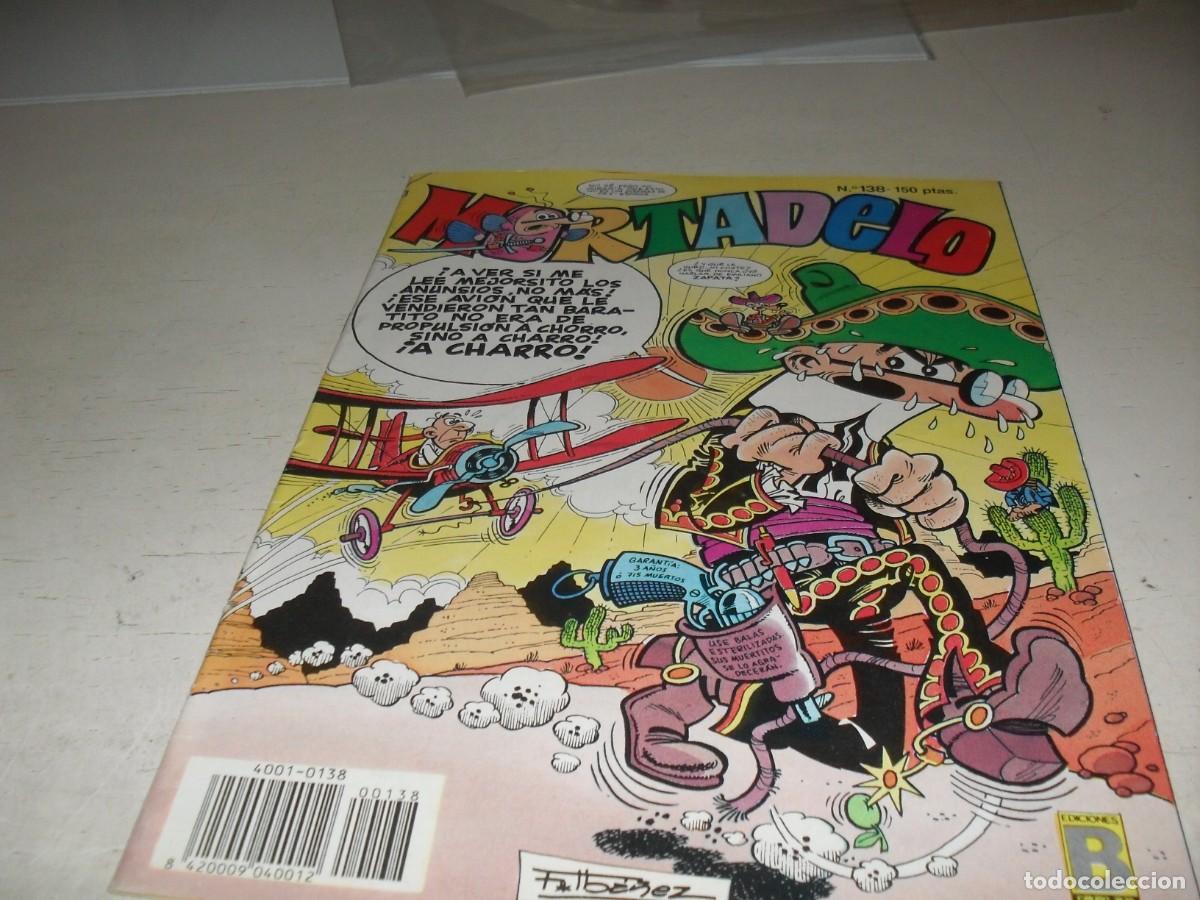 Tebeos: MORTADELO N&ordm; 138,CON EL PREMIO NO VEL,DE IBA&Ntilde;EZ,DE 200.EDICIONES B,1987