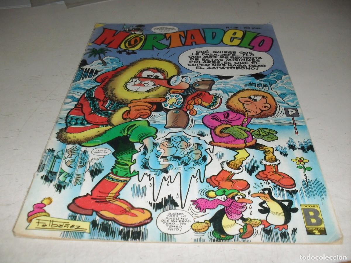 Tebeos: MORTADELO N&ordm; 98,CON LA COCHINADITA NUCLEAR,DE IBA&Ntilde;EZ,DE 200.EDICIONES B,1987