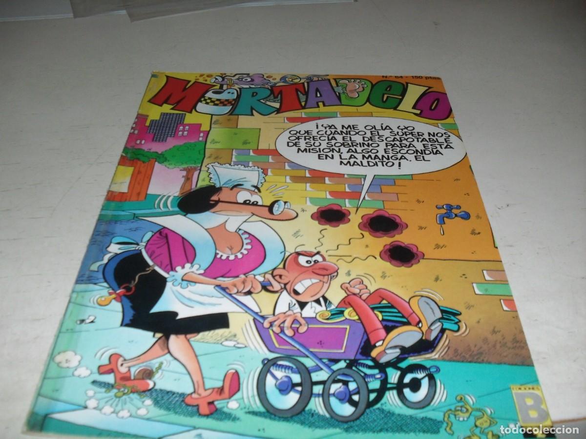 Tebeos: MORTADELO N&ordm; 64,CON LAS ULTIMAS HISTORIETAS DE AGAMENON,DE 200.EDICIONES B,1987