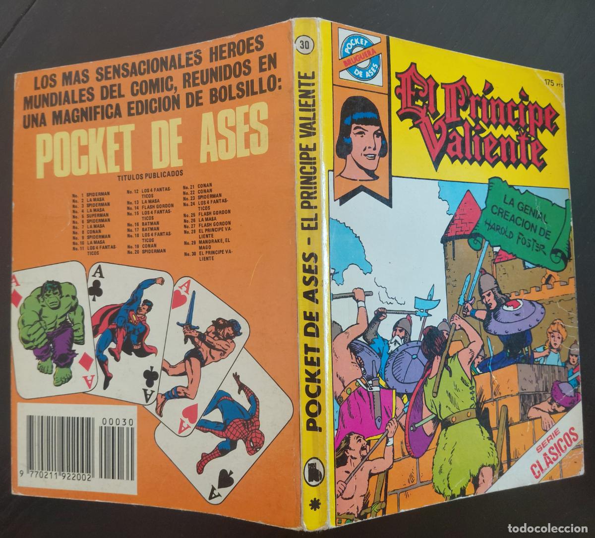 Tebeos: Pocket de Ases Bruguera N&ordm; 28 Principe Valiente