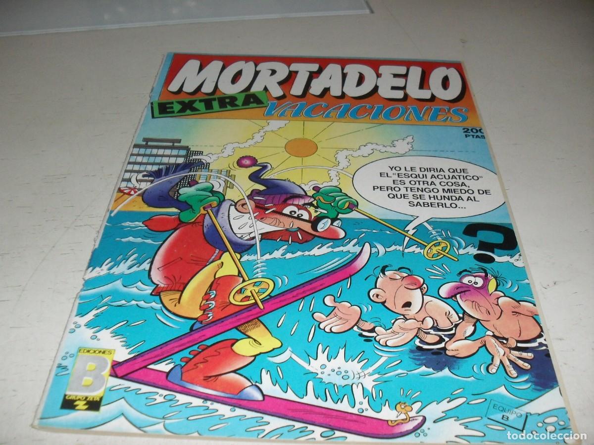 Tebeos: MORTADELO EXTRA DE VACACIONES PARA 1987.EDICIONES B,1987