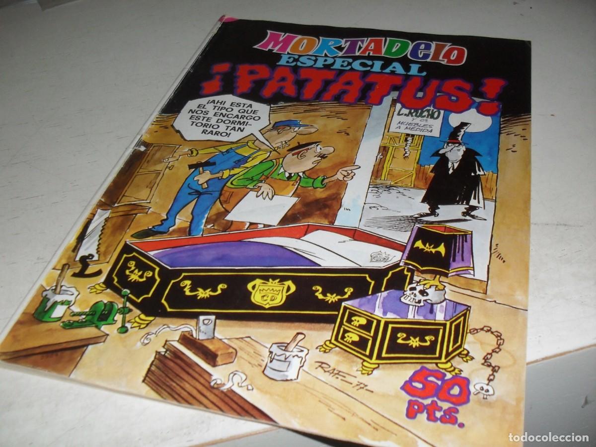Tebeos: MORTADELO ESPECIAL PATATUS N&ordm; 17,CON RIK HOCHET:PISTA SANGRIENTA,DE 211.BRUGUERA,1975