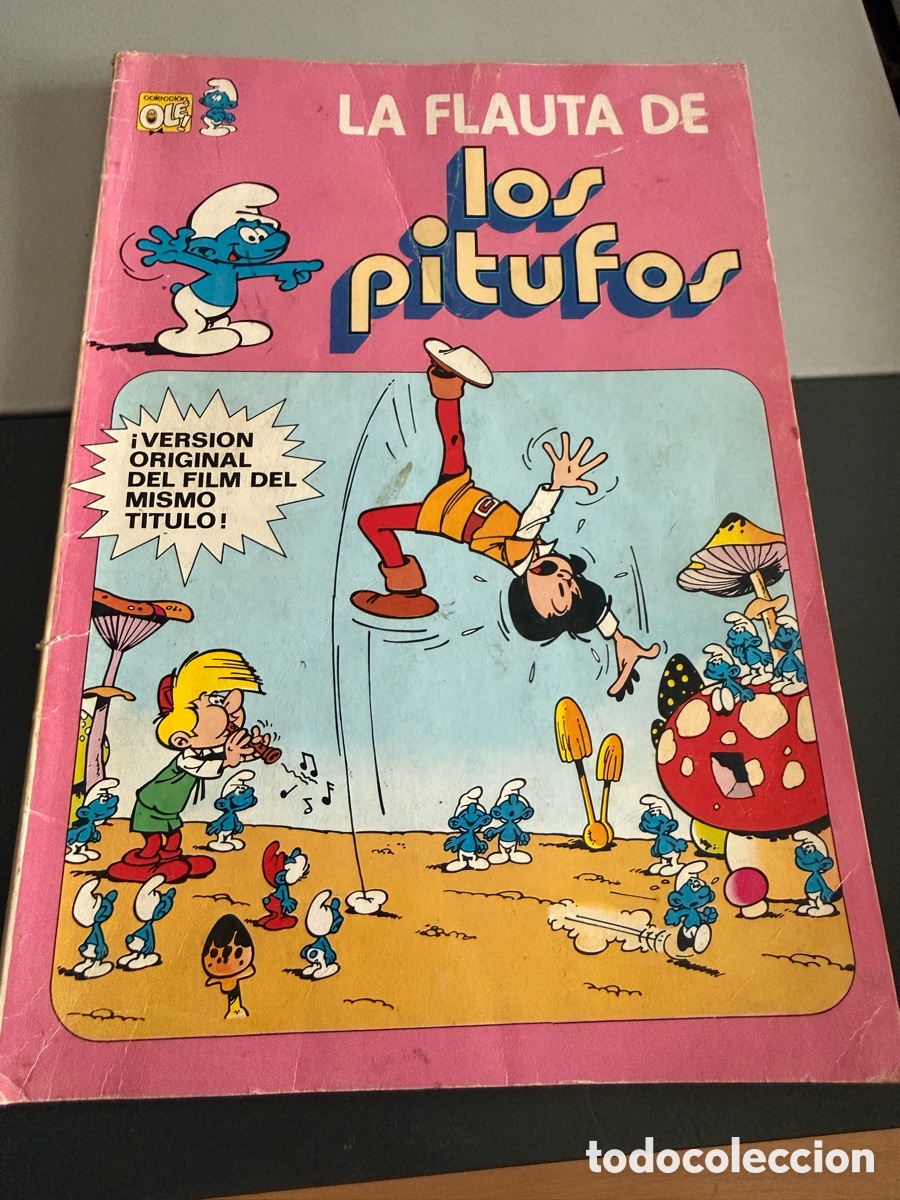 Tebeos: LA FLAUTA DE LOS PITUFOS. n 1. OLE - Foto 1