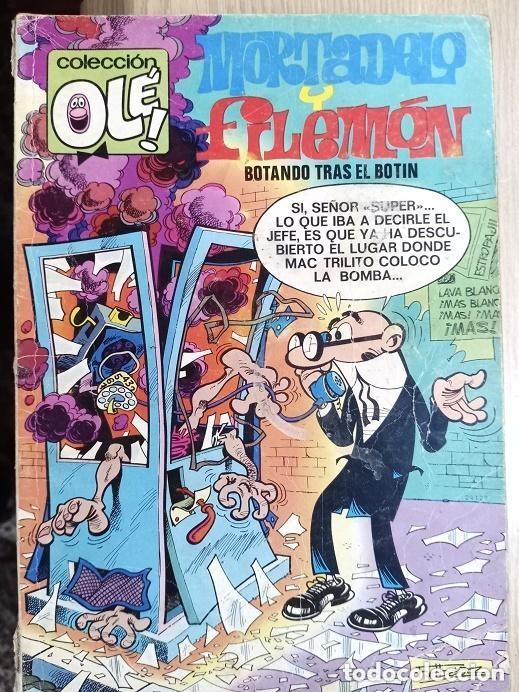 Tebeos: TEBEO COLECCION OLE - MORTADELO Y FILEMON - BOTANDO TRAS EL BOTIN