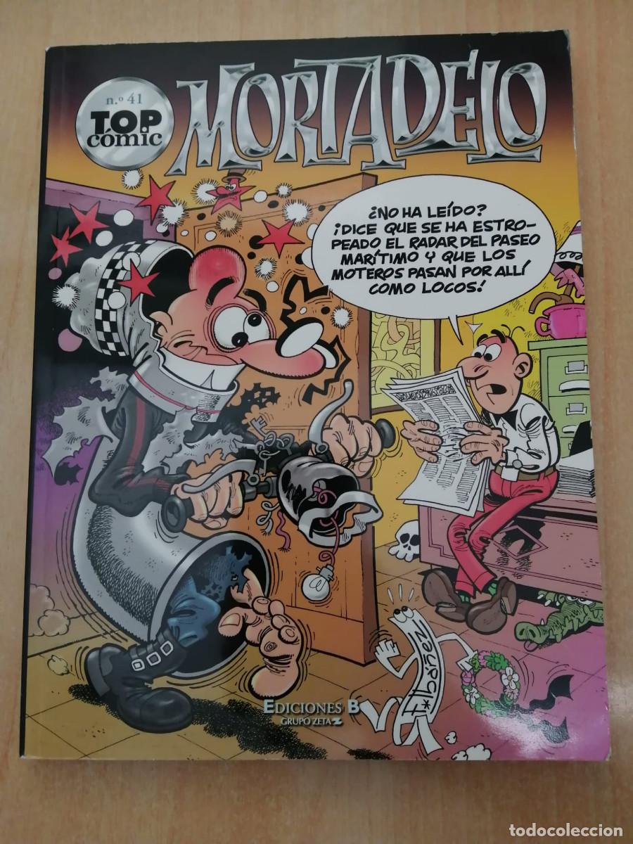 Tebeos: MORTADELO - Top Comic 41, Ediciones B, Bruguera Cl&aacute;sica